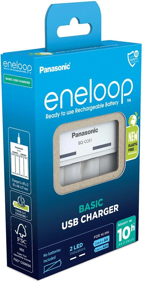 Panasonic Loader BQ-CC61 USB įvestis