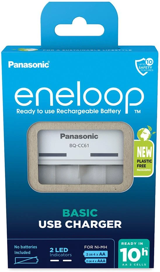 Panasonic Loader BQ-CC61 USB įvestis