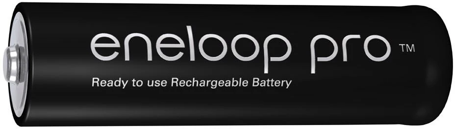 Panasonic Eneloop PRO Įkraunami elementai AA 2500 mAh BK-3HCDE/4BE