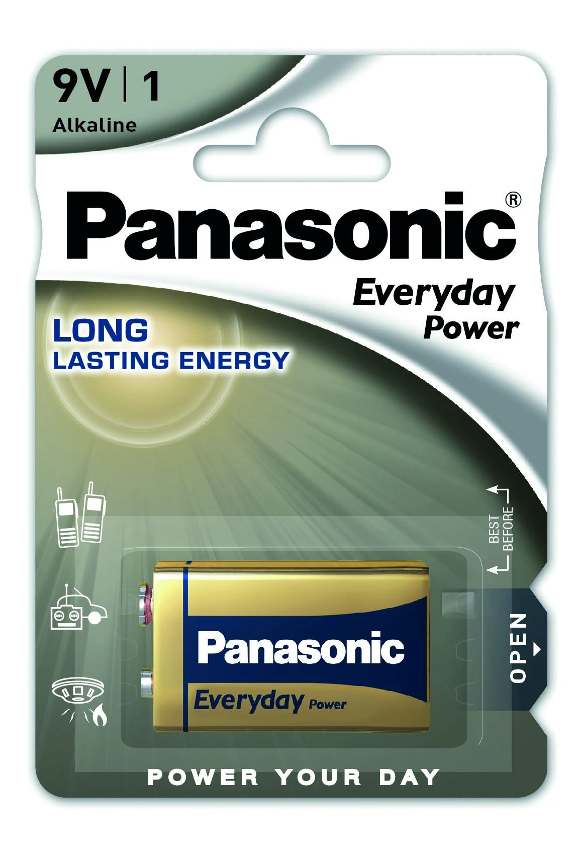 PANASONIC Everyday 6LR61EPS/1B Elementas