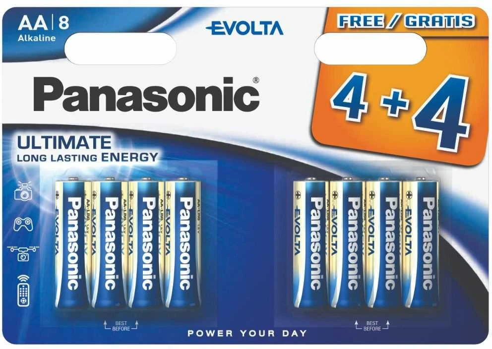 Panasonic Batteries „Panasonic Evolta“ akumuliatorius LR6EGE/8B (4+4)