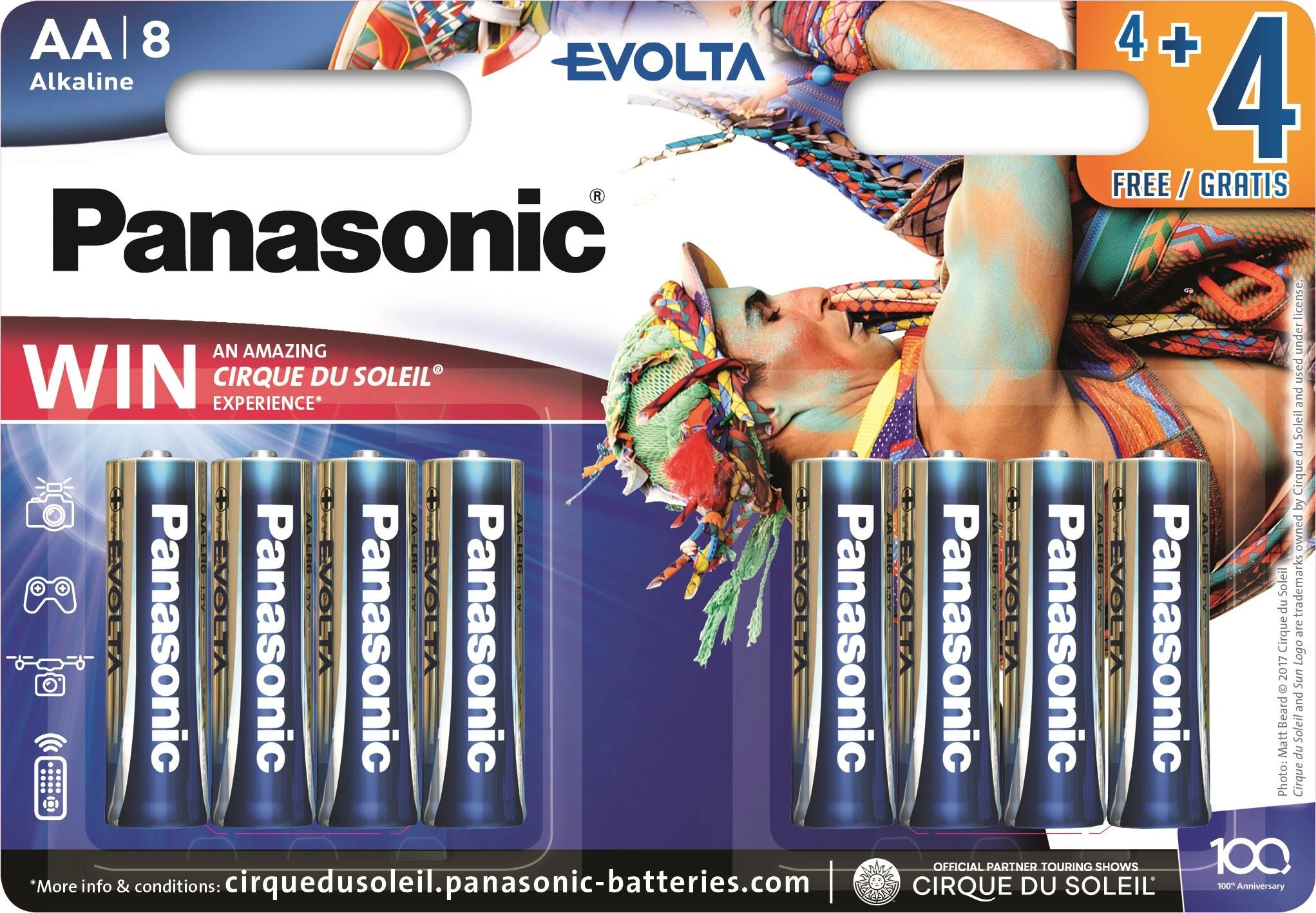Panasonic Batteries „Panasonic Evolta“ akumuliatorius LR6EGE/8B (4+4)