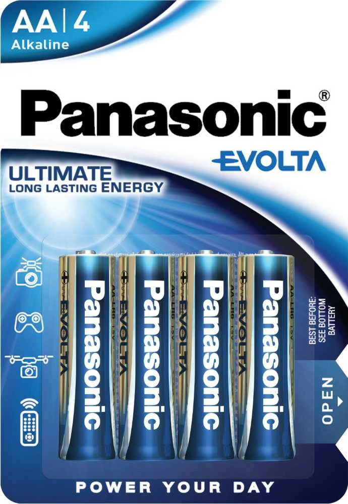 1x4 Panasonic Evolta LR 6 Mignon
