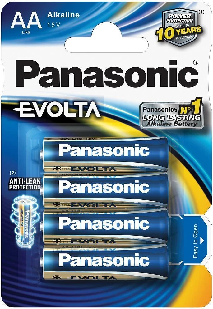 1x4 Panasonic Evolta LR 6 Mignon