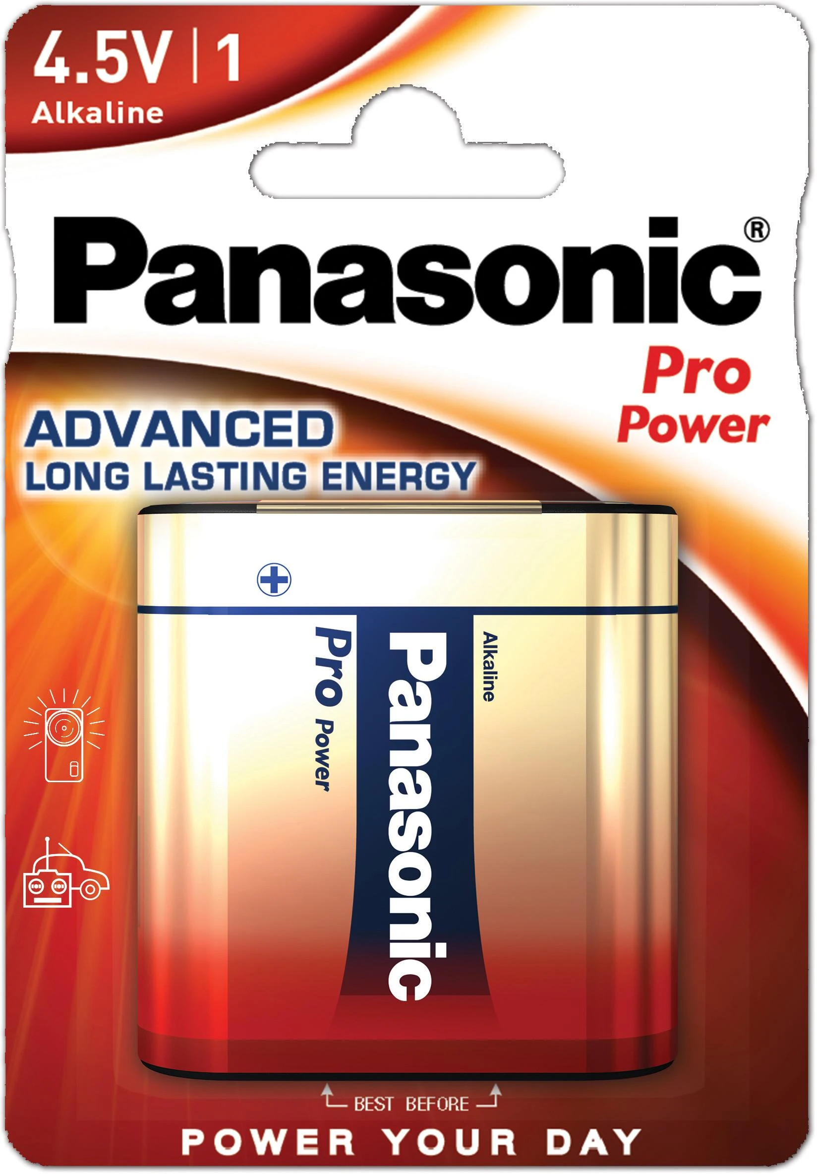 Šarminė baterija Panasonic Pro Power 3LR12 4.5V Alkaline