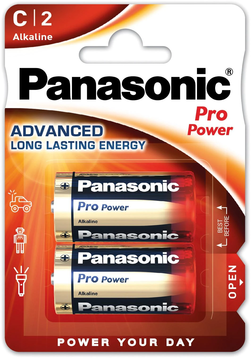 PANASONIC PRO LR14/2BP Elementai