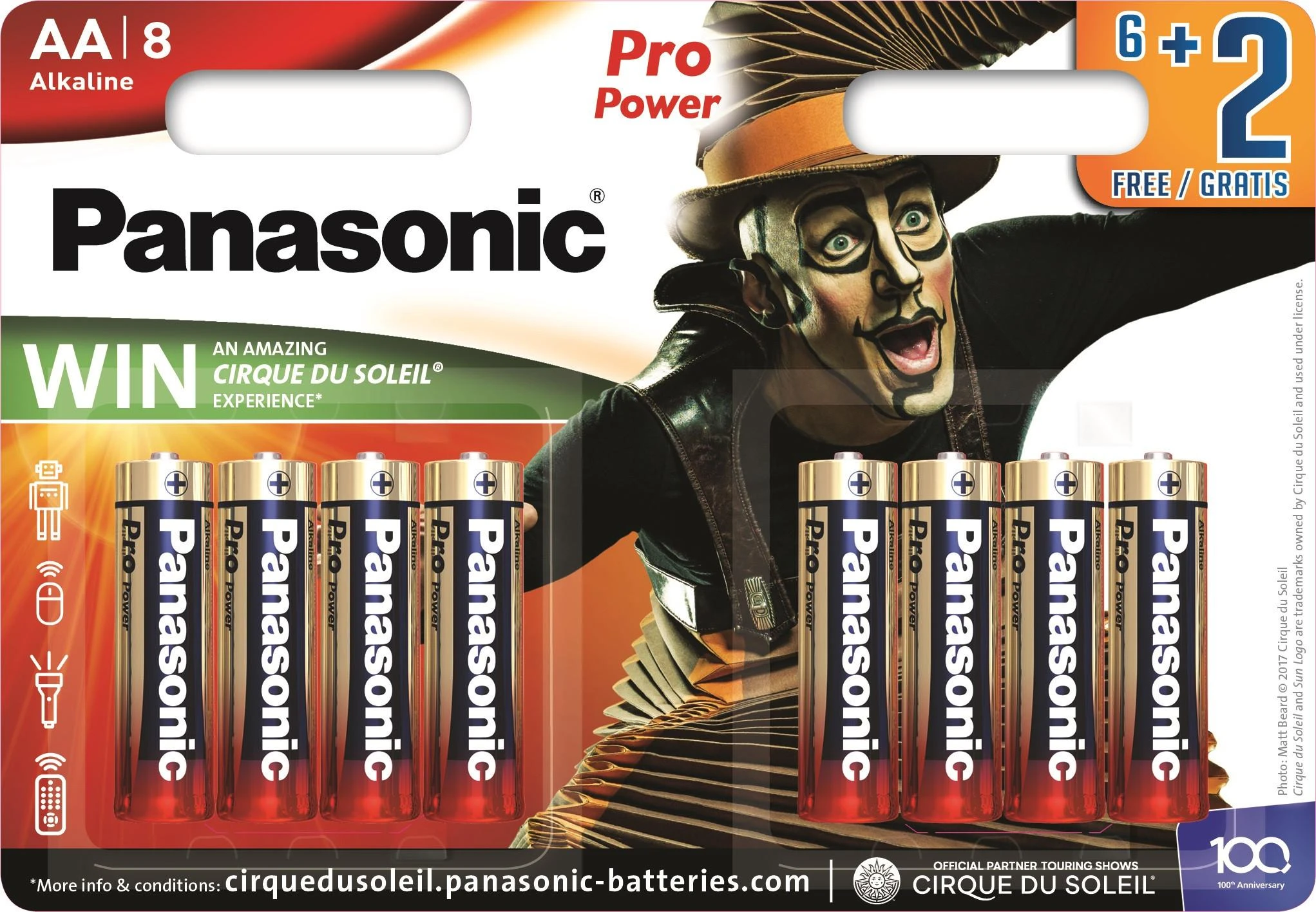 Panasonic Batteries Sourcing Panasonic Pro Power baterija LR6PPG/8BW (6+2) | Tiekimas