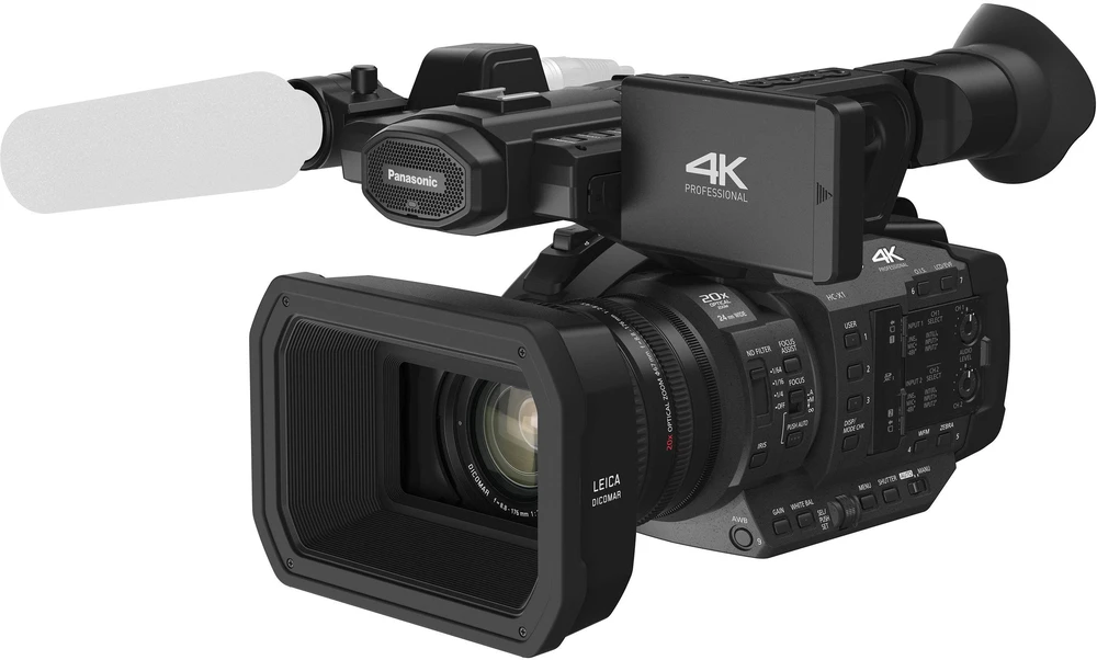 Vaizdo kamera Panasonic HC-X1E (MOS, 9,46 MP, 20x, 10x, 8,8 - 176 mm, 25,4 - 508 mm)