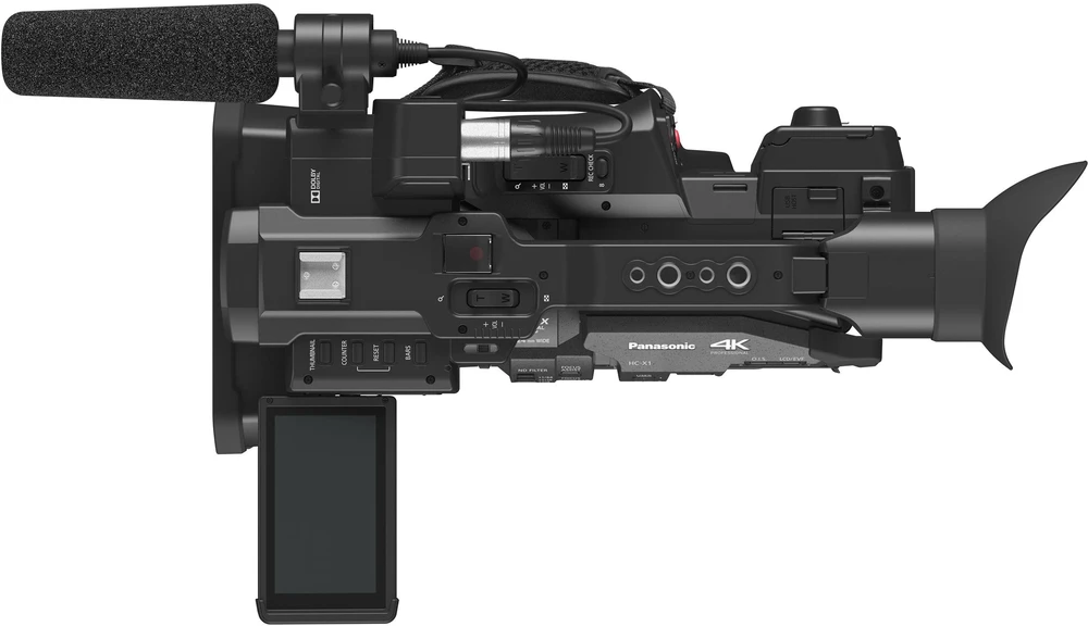 Vaizdo kamera Panasonic HC-X1E (MOS, 9,46 MP, 20x, 10x, 8,8 - 176 mm, 25,4 - 508 mm)