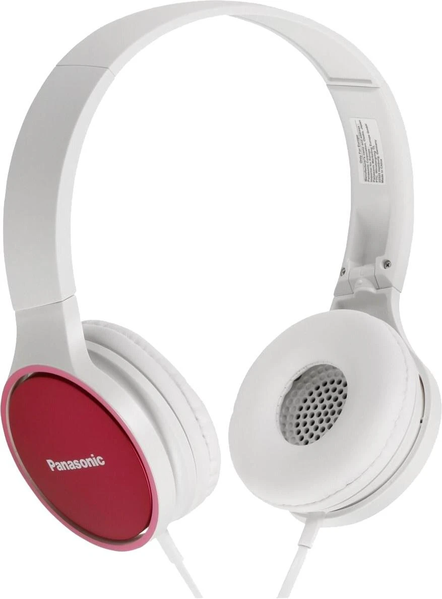 Stereofoninės ausinės Panasonic RP-HF300M su mikrofonu Rožinės