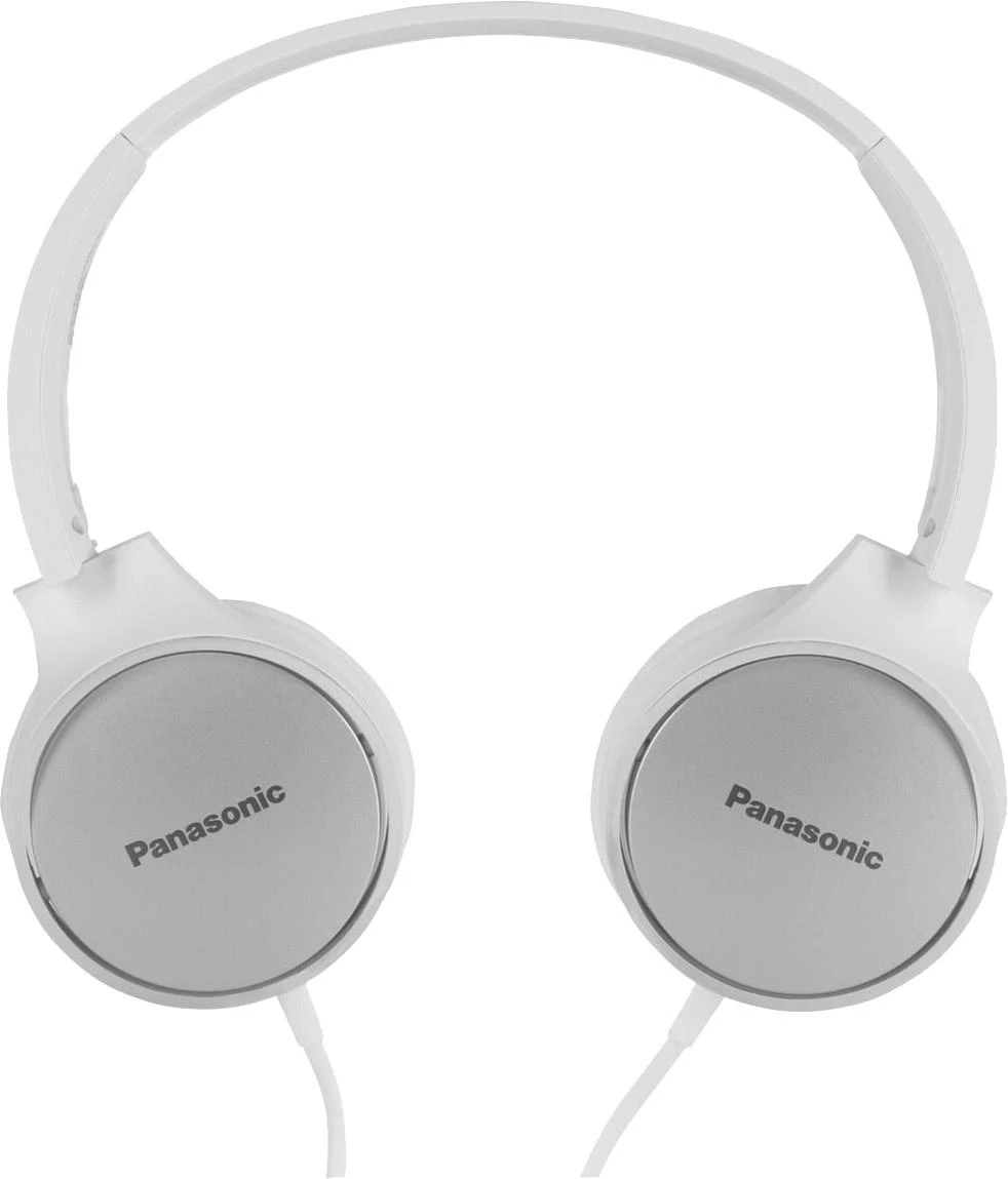 Stereofoninės ausinės Panasonic RP-HF300M su mikrofonu Baltos