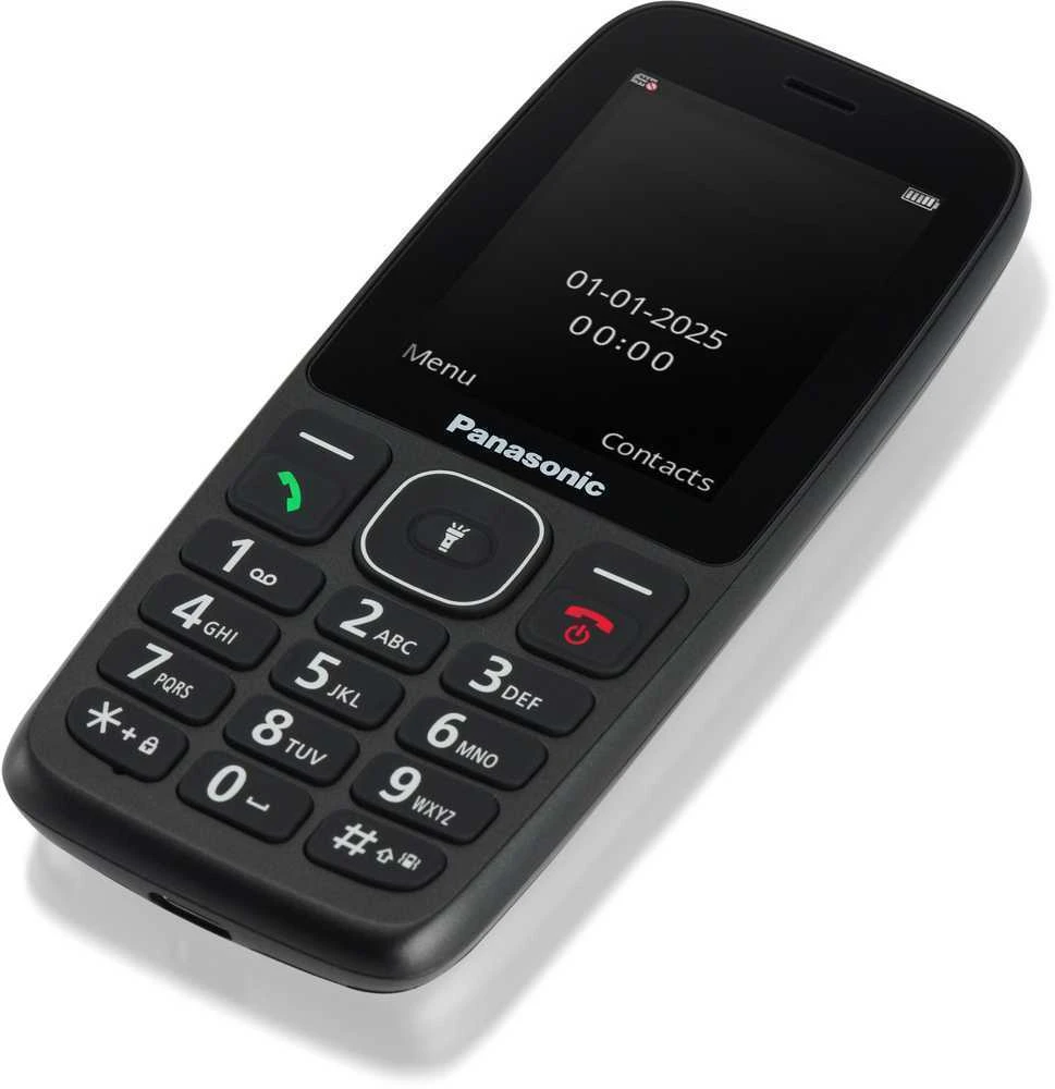 Telefonas stacionarus Panasonic KX-TF400EXB, juodas