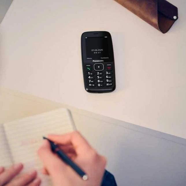 Telefonas stacionarus Panasonic KX-TF400EXB, juodas