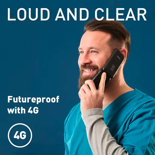 Panasonic Mobilusis telefonas kx-tf600exb juoda