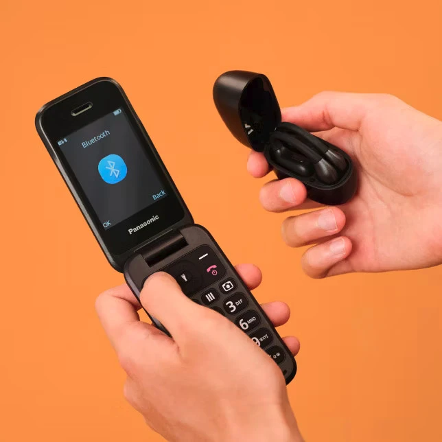 Panasonic Mobilusis telefonas kx-tf600exb juoda