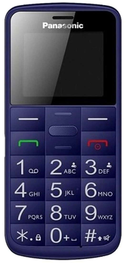 Senjorų telefonas Panasonic KX-TU110EXC (mėlynas)