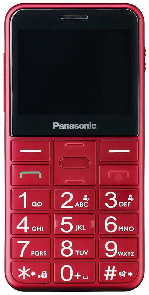 Mobilusis telefonas Panasonic KX-TU155EXBN, Raudonas
