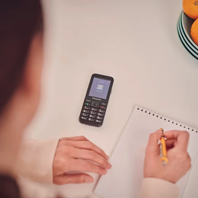 Panasonic Mobilusis telefonas 4g kx-tu260exb juoda