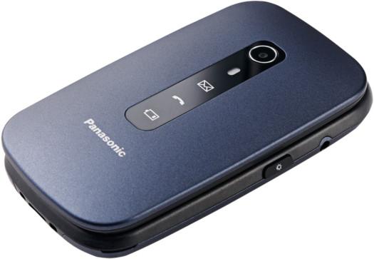 Panasonic 4G mobilusis telefonas, mėlynos spalvos (KX-TU550EXC)