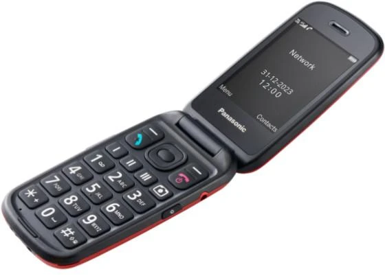 Panasonic KX-TU550EXR 4G Raudona