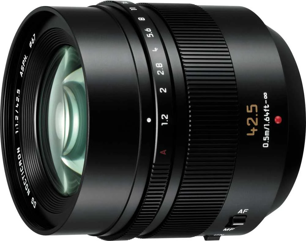 Objektyvas Panasonic LEICA DG NOCTICRON 42.5mm / F1.2 ASPH. / POWER O.I.S. (H-NS043)