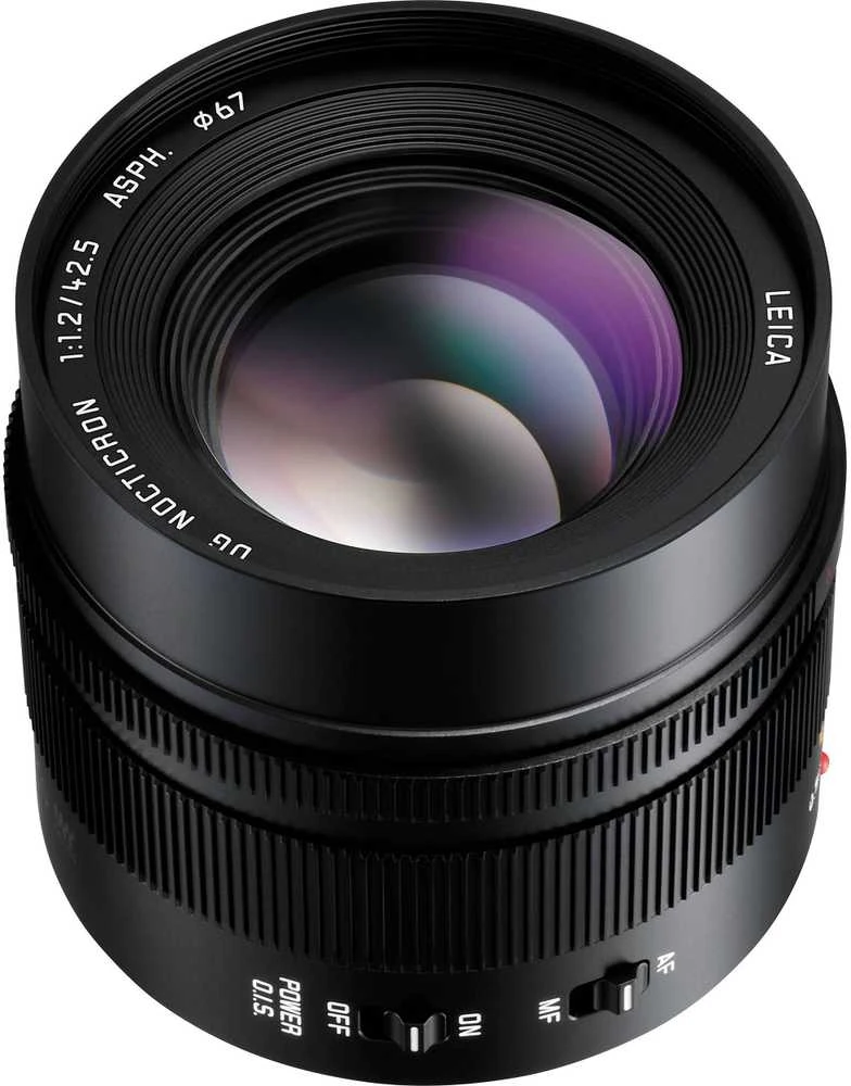 Objektyvas Panasonic LEICA DG NOCTICRON 42.5mm / F1.2 ASPH. / POWER O.I.S. (H-NS043)