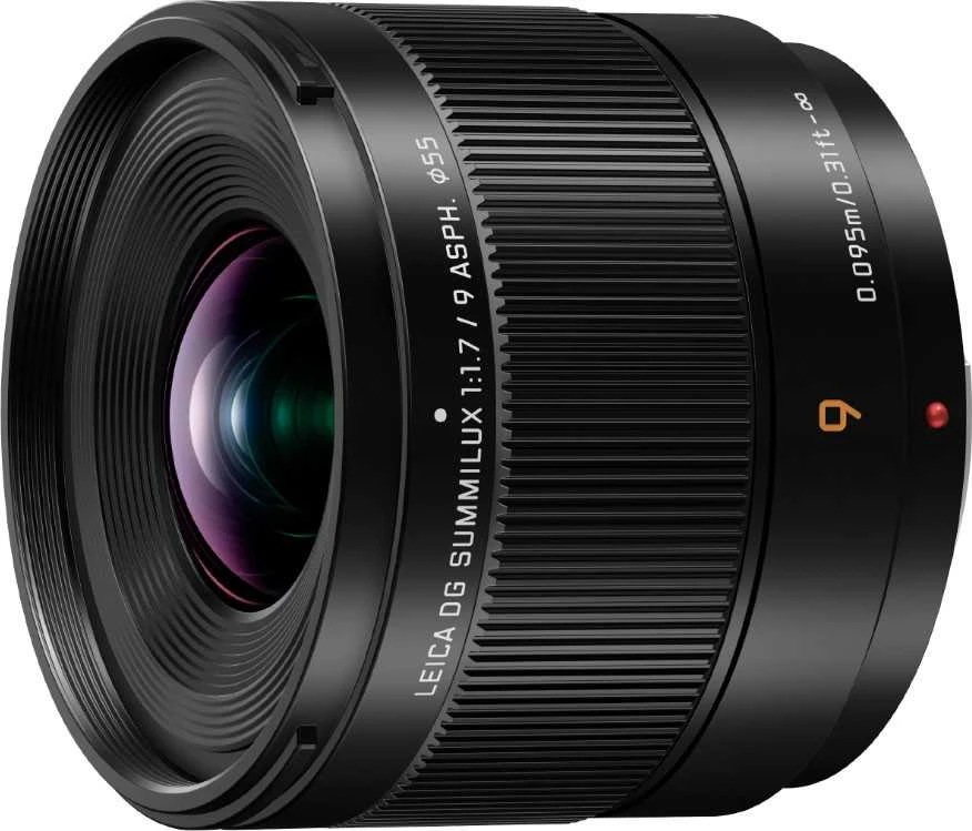 Objektyvas Panasonic Leica DG Summilux 9mm F1.7 lens for MFT