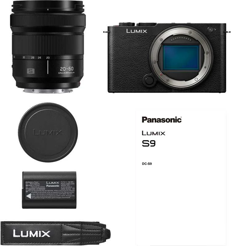 Panasonic Lumix DC-S9K + LUMIX S 20-60mm / F3.5-5.6 (Jet Juodas)