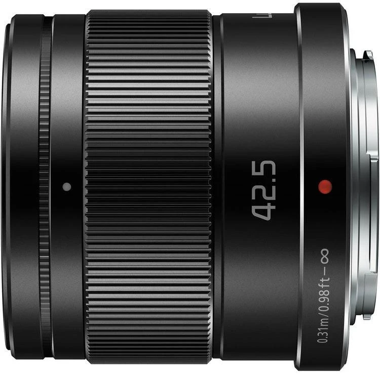 „Panasonic Lumix 42,5 mm f/1.7 G“ galinis OIS objektyvas