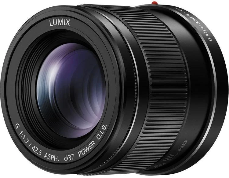 „Panasonic Lumix 42,5 mm f/1.7 G“ galinis OIS objektyvas