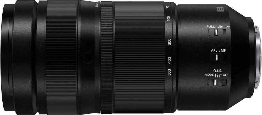 Objektyvas Panasonic Lumix S 100-500mm / F5-7.1 / O.I.S. / L-mount / (S-R100500)