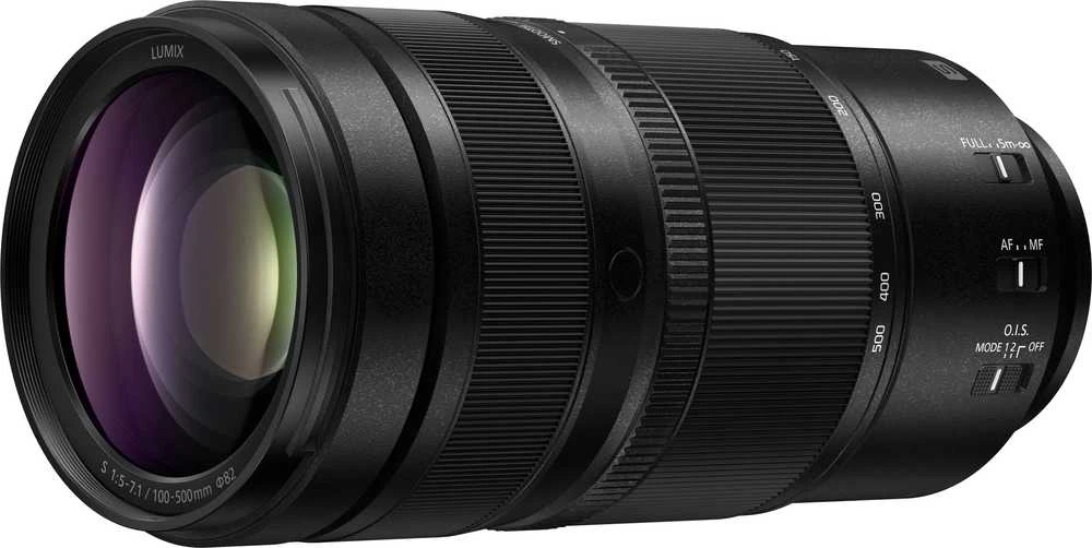 Objektyvas Panasonic Lumix S 100-500mm / F5-7.1 / O.I.S. / L-mount / (S-R100500)