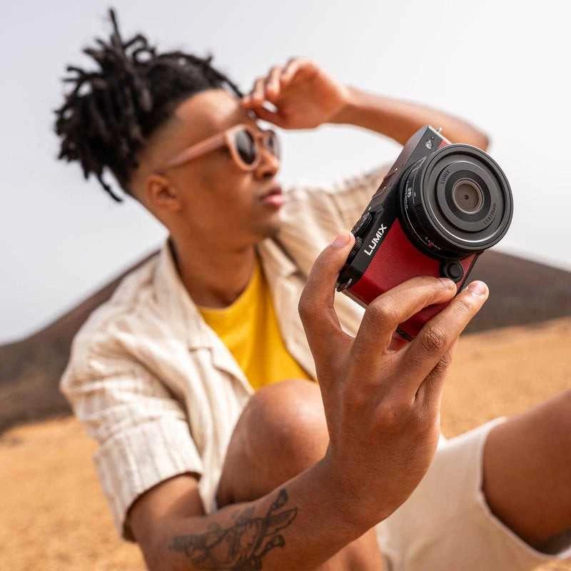 „Panasonic LUMIX S 26mm F8.0“ plokščias objektyvas (MF)