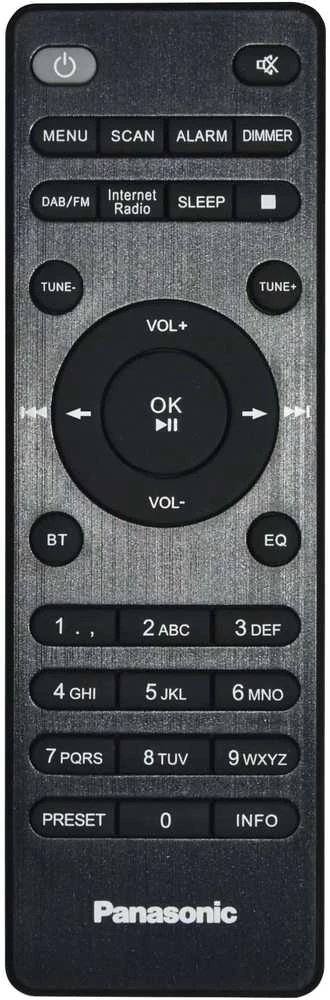 Panasonic internetinis DAB+ radijas RF-D40EG-K