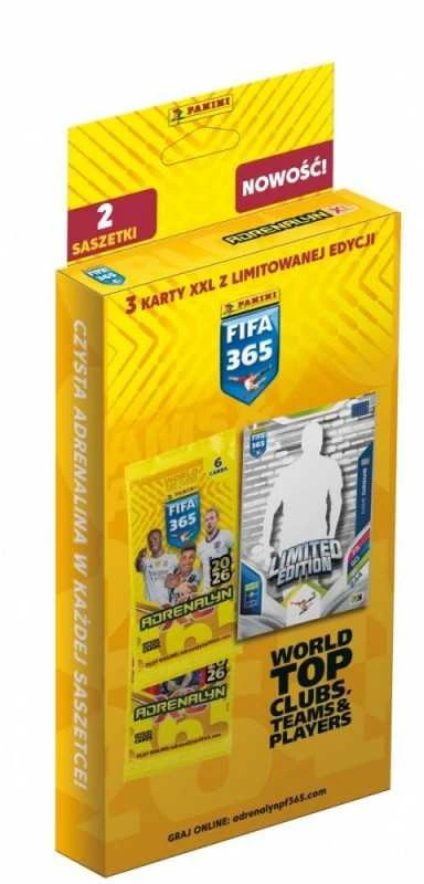 Panini football cards FIFA 365 2026 Blister XXL