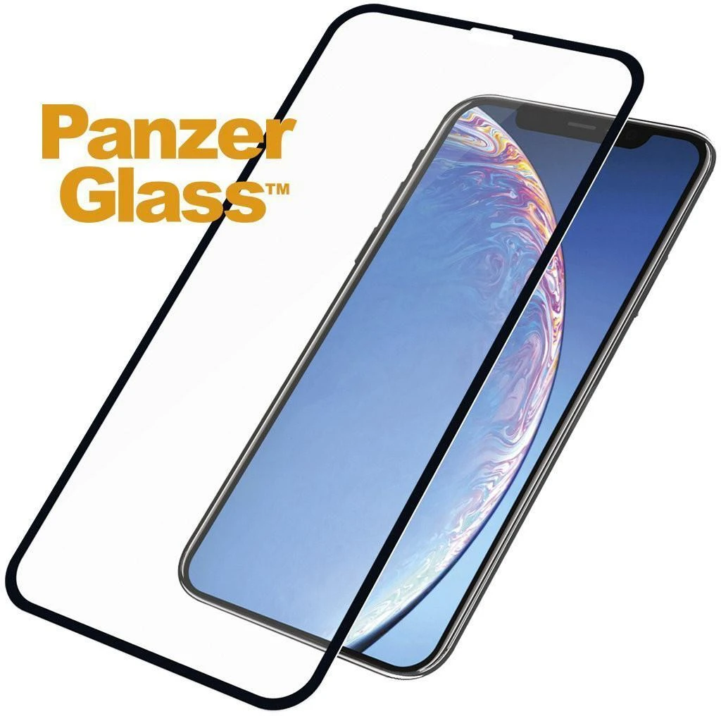 Panzer Glass Ekrano apsauginė plėvelė PREMIUM TEMPERED stiklas 3D pilnas dangtelis skirtas iPhone 11 Pro Casefriendly (Juodas)