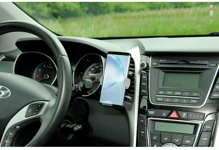 Vivanco automobilinio telefono laikiklis Simply, pilkas (62378)