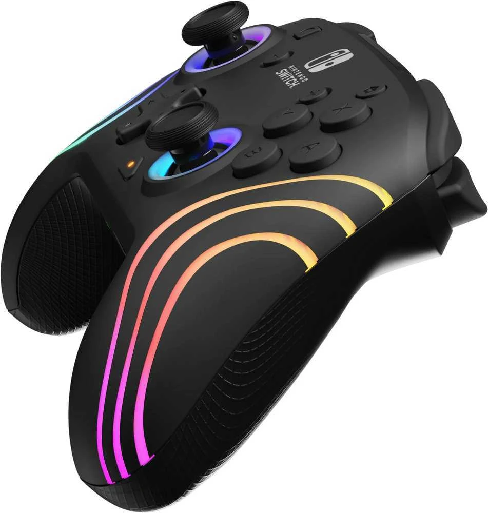 PDP Gaming Afterglow Wave Enhanced Laidinis valdiklis skirtas XBOX Series X|S, One, PC | Juoda