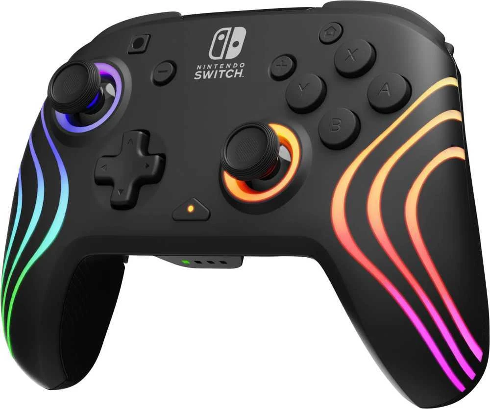 PDP Gaming Afterglow Wave Enhanced Laidinis valdiklis skirtas XBOX Series X|S, One, PC | Juoda