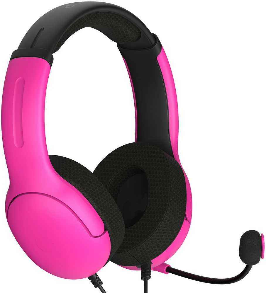 PDP AIRLITE Laidinės ausinės (nebula rožinė) skirtos PS5/PS4/PC