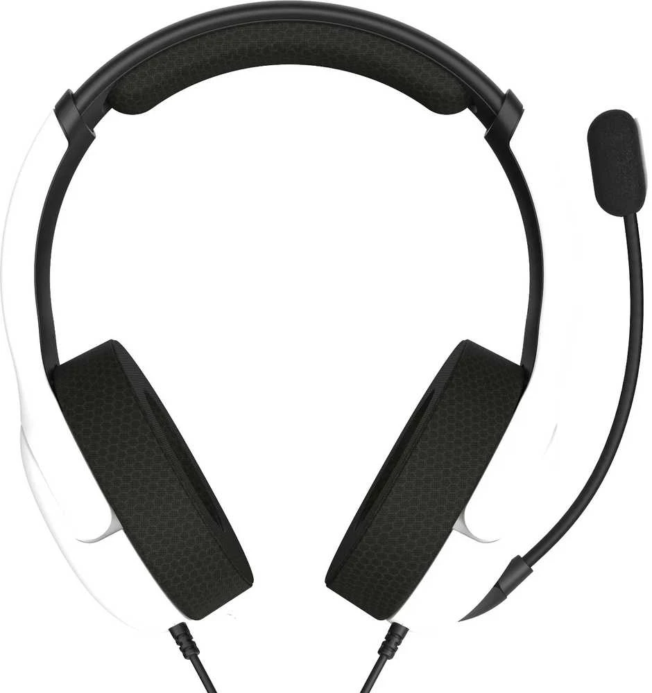 PDP Airlite Xbox ausinės: priekinis vaizdas su mikrofonu