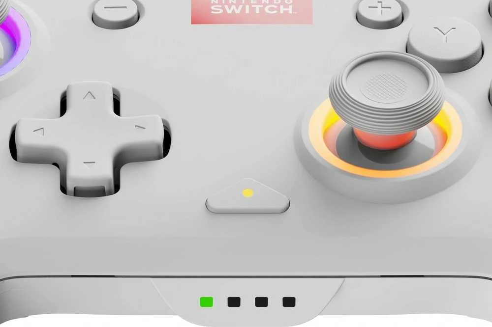 PDP belaidis valdiklis „Afterglow Wave Nintendo Switch“, baltas