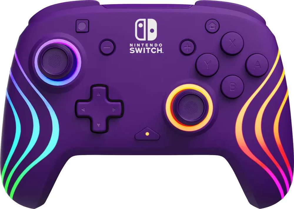 PDP Afterglow Wave belaidis valdiklis, skirtas Nintendo Switch, Violetinė