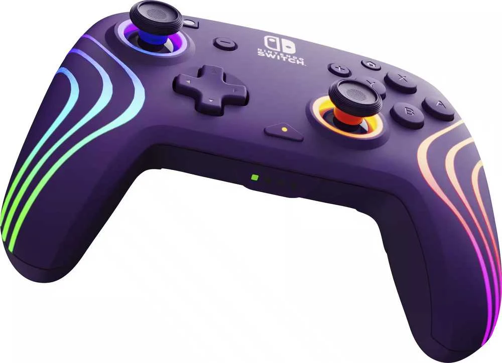 PDP Afterglow Wave belaidis valdiklis, skirtas Nintendo Switch, Violetinė