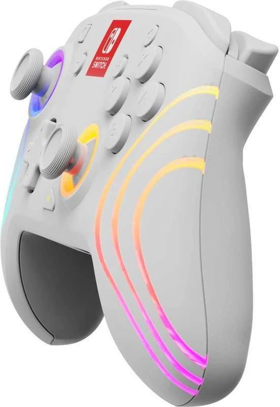 PDP belaidis valdiklis „Afterglow Wave Nintendo Switch“, baltas