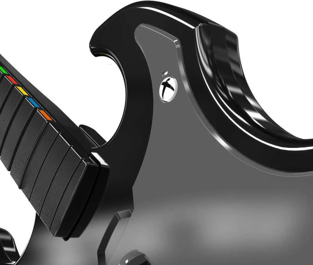 PDP Riffmaster Juoda, Pilka Gitara Analoginis / skaitmeninis PC, XBOX One, XBOX Series S, XBOX Series X