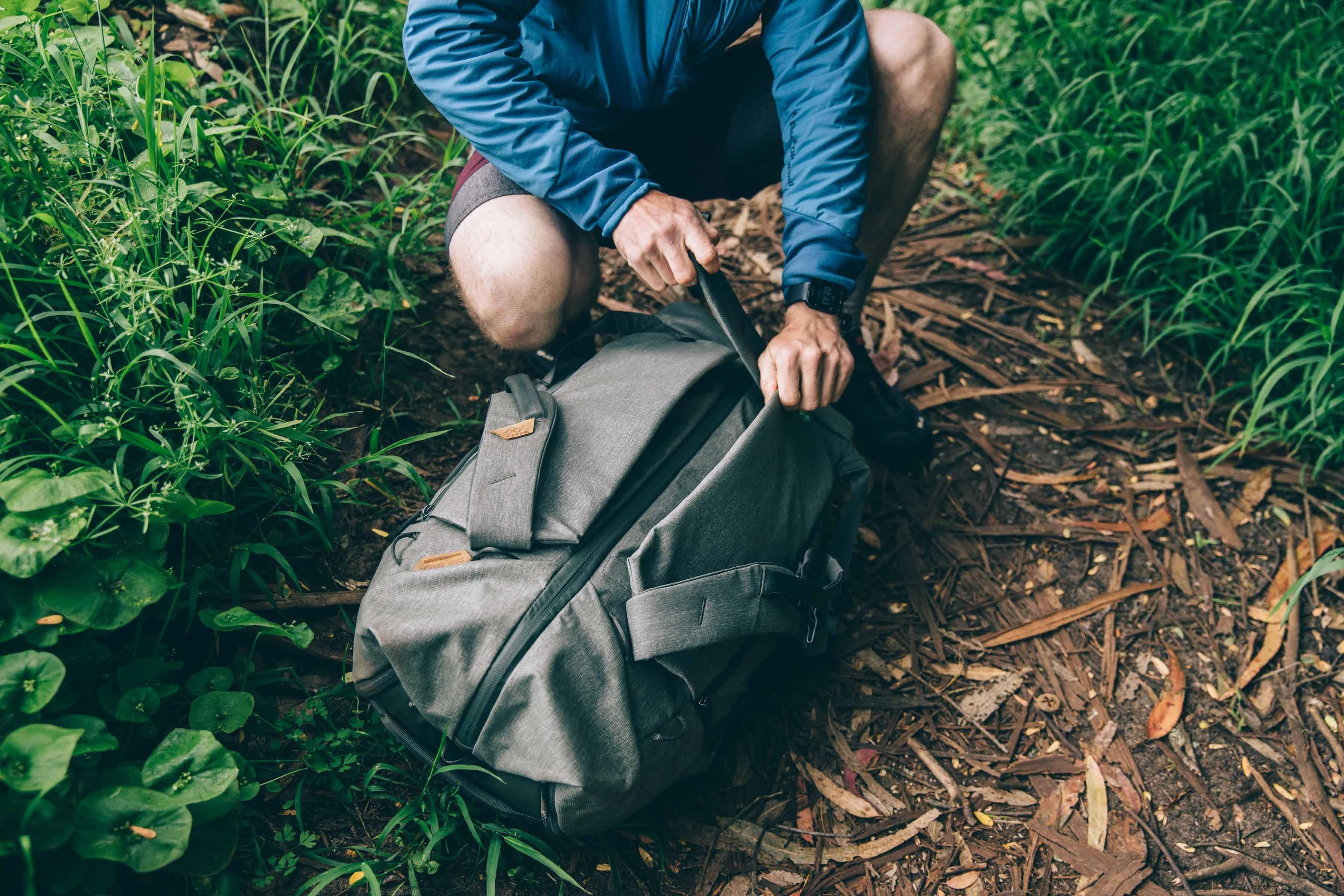 Peak Design kuprinė Travel DuffelPack 65L, šalavijas