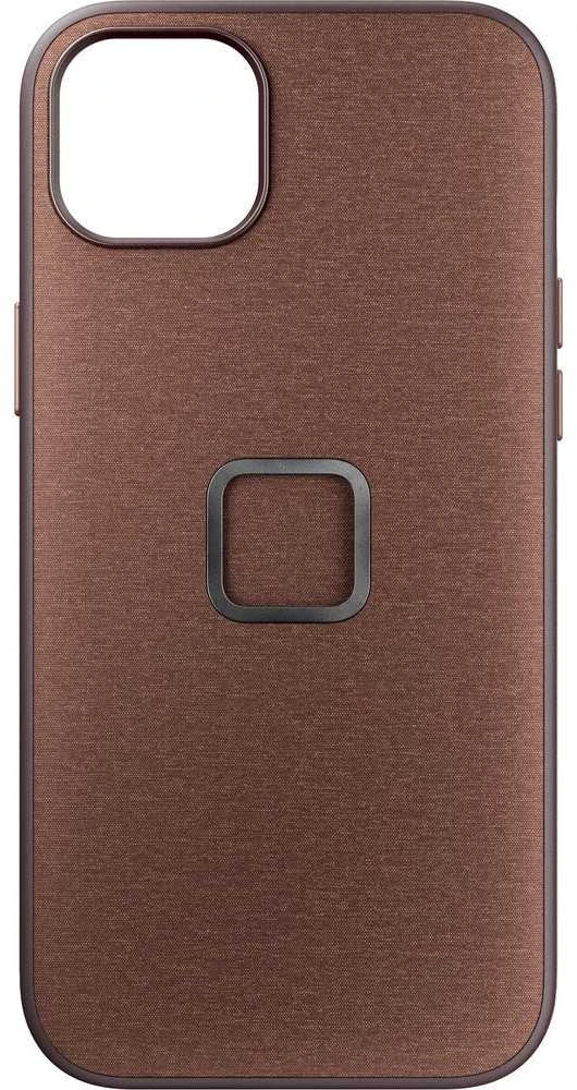 Peak Design dėklas Apple iPhone 15 Mobile Everyday Fabric Case, raudonmedis