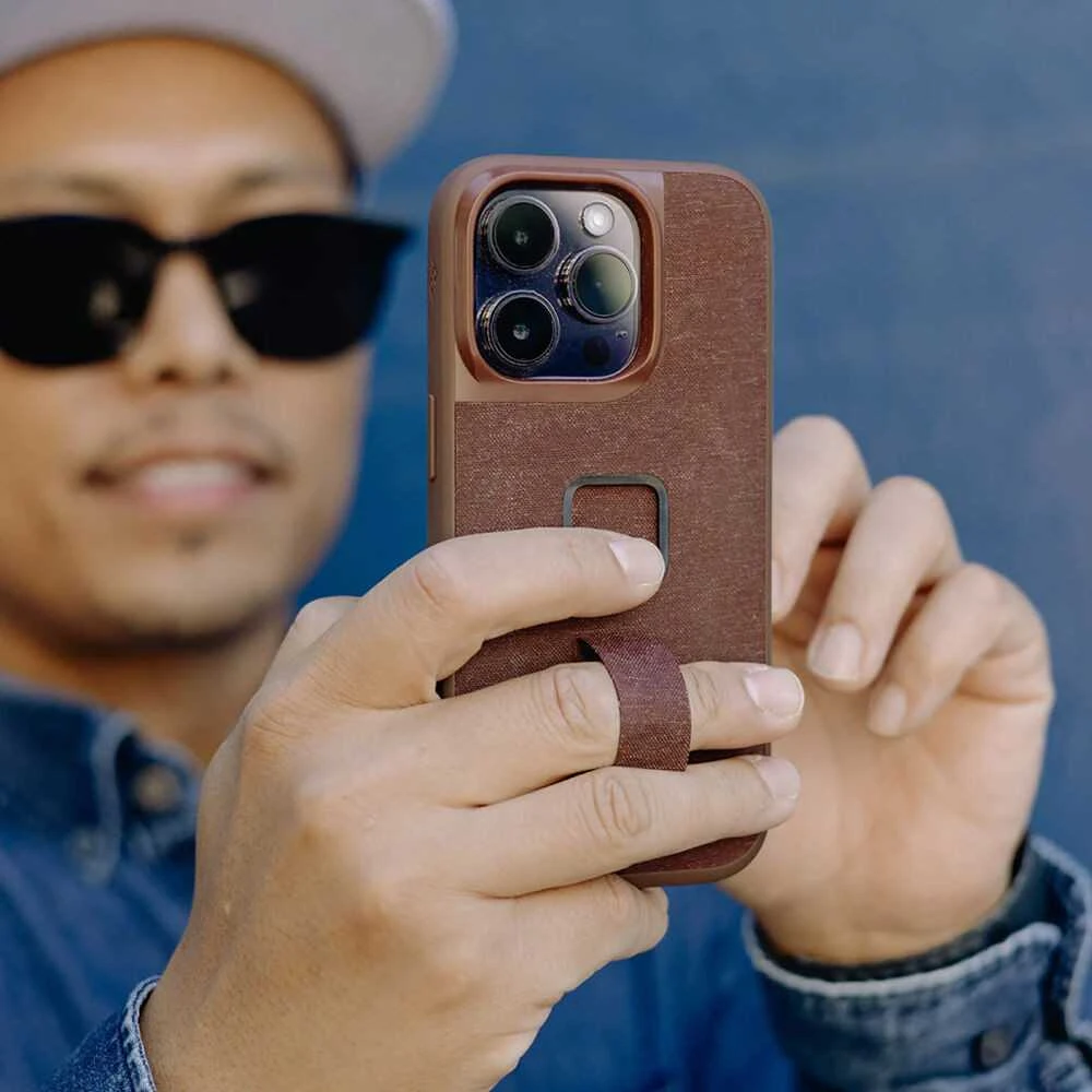 Peak Design dėklas Apple iPhone 15 Pro Max Mobile Everyday Loop Case V2, raudonmedis