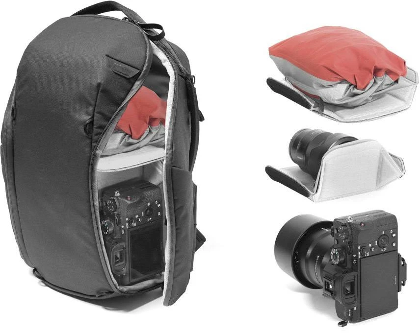 Peak Design Everyday kuprinė Zip V2 20L, juoda